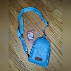 Wrangler Blue Crossbody Bag